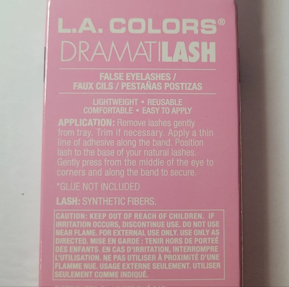 L.A. COLORS Dramatilash False Eyelashes 4 Pack Set
